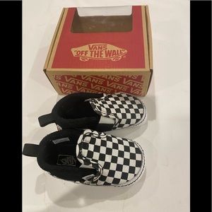 Vans Checker Baby Crib Shoes